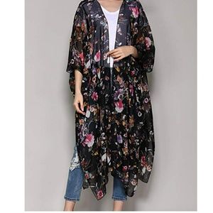 Floral Kimono Cardigan 